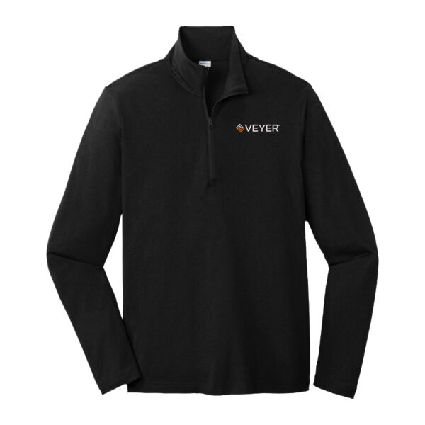 VR904 - Men's Tri-Blend Wicking 1/4 Zip Pullover Thumbnail